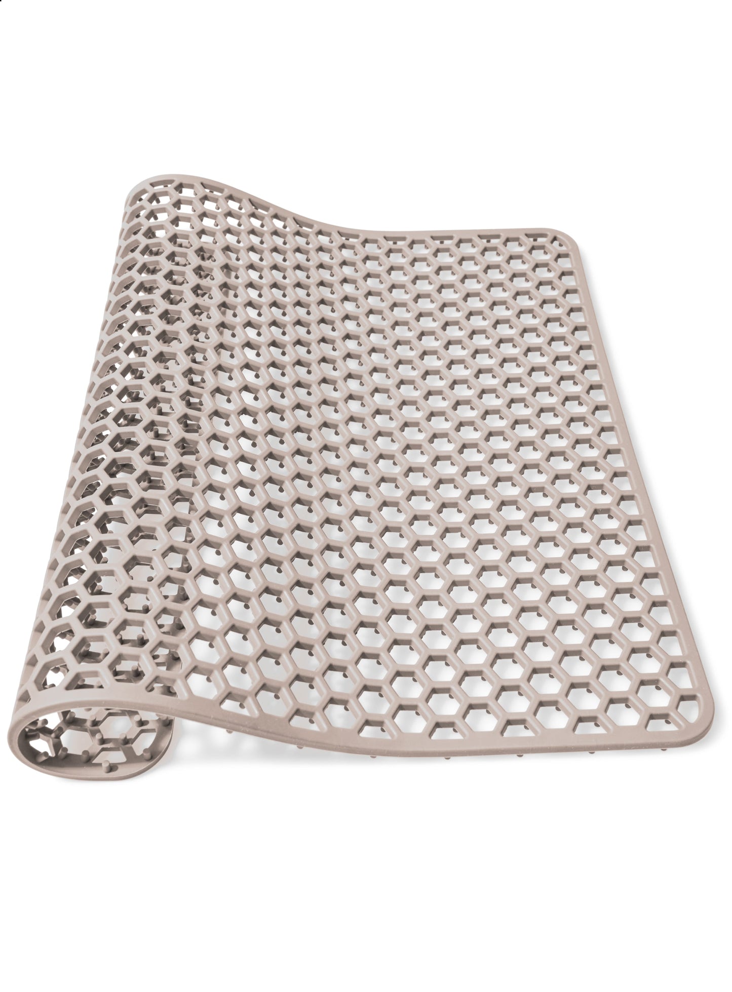 bodo home gootsteenmat beige silicoon 30.5x30.5 verschillende afmetingen